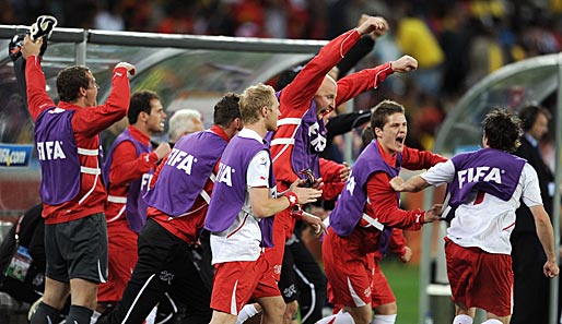 Mit dem 1:0 über Europameister Spanien sorgte die Schweiz für die erste Sensation der WM