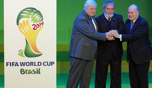 Die Weltmeisterschaft 2014 wurde nach Brasilien vergeben