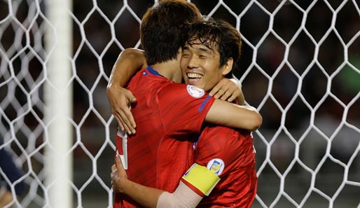 Keun-Ho Lee und Chu-Young Park erzielten die Treffer für Südkorea