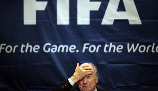 Joseph Blatter kümmert sich höchstpersönlich um die WM-Vorbereitung in Brasilien