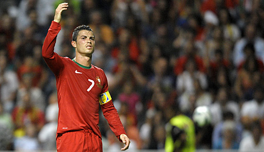 Wird wohl trotz Schulterstauchung beim Duell um die Tabellenführung dabei sein: Cristiano Ronaldo