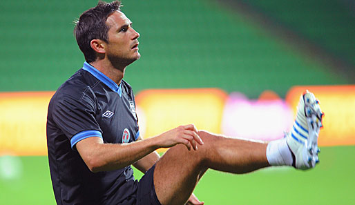 Frank Lampard muss mit einer Knieverletzung gegen San Marino passen