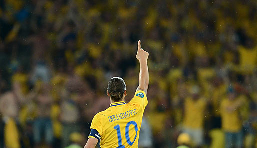 Zlatan Ibrahimovic traf für Schwedens Nationalmannschaft bislang 33 Mal in 80 Spielen