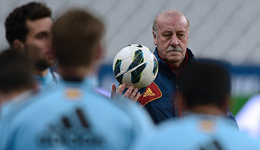 Spaniens Cheftrainer Vicente del Bosque ist von der Qualität im DFB-Team überzeugt