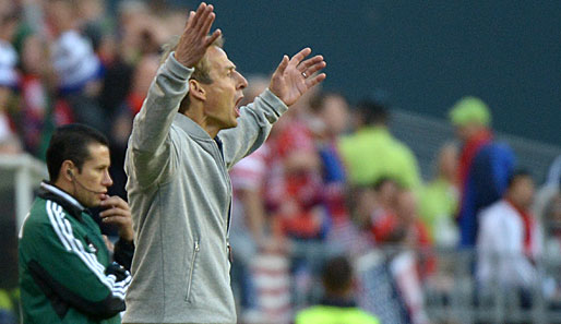 Jürgen Klinsmann feierte mit seiner Mannschaft auch ohne Jermaine Jones einen Big Point