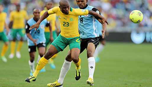 Trotz des Sieges der Bafana Bafana gegen Botswana ist der WM-Zug für Südafrika abgefahren
