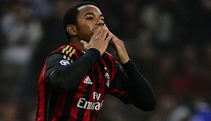 Robinho darf dank starker Leistungen bei Milan wieder auf die WM in seinem Heimatland hoffen