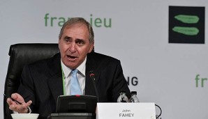 John Fahey bei der 4. Welt-Doping-Konferenz in Südafrika