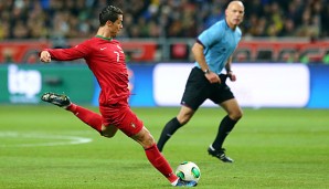 Cristiano Ronaldo schoss Portugal nahezu im Alleingang nach Brasilien