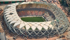 Das Stadion in Manaus soll als Austragungsstätte für vier Spiele dienen