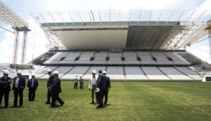 Im Januar hatte eine Delegation der FIFA das Stadion in Sao Paulo inspiziert