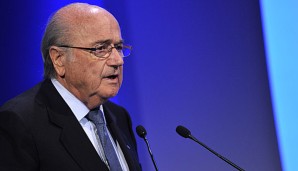 Sepp Blatter äußerte sich über die Schwierigkeiten im Vorfeld der WM