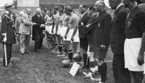 Weltmeister 1938 wurde Italien dank eines 4:2-Erfolges über Schweden im Finale