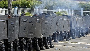Auch die brasilianische Polizei drohte Streiks während der WM an