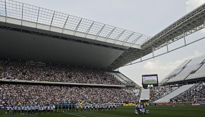 Das Stadion in Sao Paulo wurde bereits eröffnet