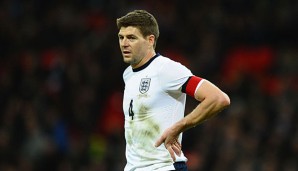 Steven Gerrard sieht dem Ende seiner Nationalmanschaftslaufbahn entgegen
