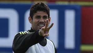 Diego Costa spielt mit der spanischen Nationalmannschaft in seinem Geburtsland