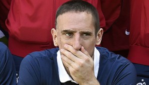 Franck Ribery wird in Brasilien nicht seine dritte WM spielen