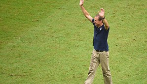 Jürgen Klinsmann feierte im Regen den Einzug ins Achtelfinale