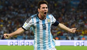 Lionel Messi erzielte gegen Bosnien erst seinen zweiten WM-Treffer