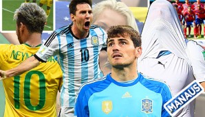 Messi führte die Albiceleste ins Viertelfinale - Casillas musste die Heimreise antreten