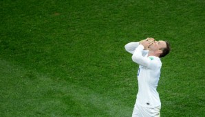 Wayne Rooney traf zwar - aber nicht zum Sieg für die Engländer