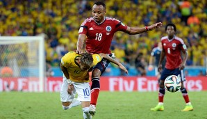 Juan Zuniga muss keine nachträgliche Strafe für das Foul an Neymar befürchten