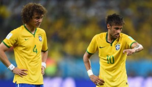 David Luiz und Neymar wollen mit einem Sieg gegen Kamerun als Gruppensieger ins Achtelfinale