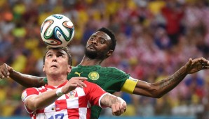 Mario Mandzukic hatte großen Anteil am Sieg der Kroaten über Kamerun