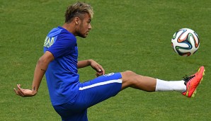 Auf Neymars Schultern ruhen Brasiliens Hoffnungen