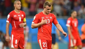 Xherdan Shaqiri erlebte mit der Schweiz gegen Frankreich ein 2:5-Debakel