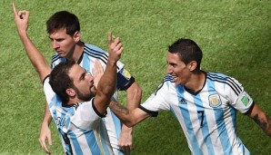 Gonzalo Higuain brachte Argentinien in Führung