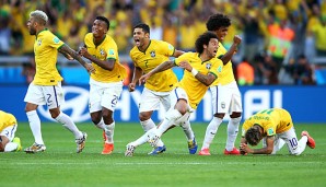 Brasilien musste erstmals seit der WM 1998 in ein Elfmeterschießen - und gewann erneut