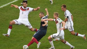 Gegen Frankreich gelang der deutschen Nationalelf der vierte Halbfinaleinzug in Folge