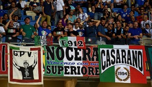 Rechtsextreme Fans der italienischen Nationalmannschaft haben die Aufmerksamkeit provoziert