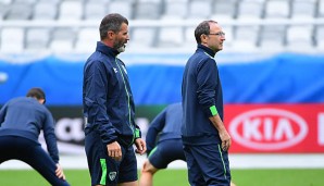 Martin O'Neill und Roy Keane bleiben auf Irlands Trainerbank