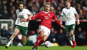 Christian Eriksen will mit Dänemark zur WM