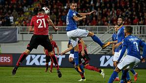 Die Italiener konnten im letzten Gruppenspiel gegen Albanien gewinnen