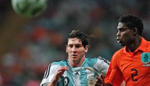 Bei seinem WM-Debüt konnte Lionel Messi gleich ein Tor erzielen.