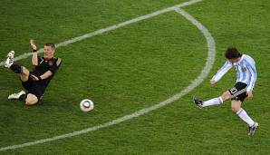Bei der WM 2010 in Südafrika konnte Messi keinen einzigen Treffer erzielen.