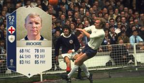 Bobby Moore (England) - Gesamtstärke 92