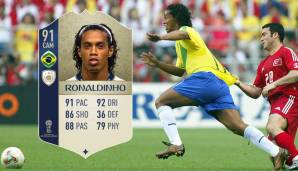 Ronaldinho (Brasilien) - Gesamtstärke 91