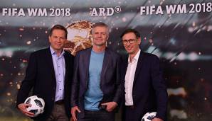 Gerd Gottlob, Tom Bartels und Steffen Simon kommentieren die WM-Spiele in der ARD.
