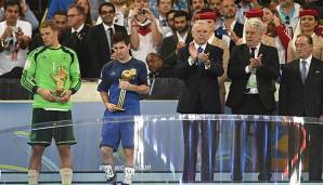 Nach jeder Weltmeisterschaft verleiht die FIFA mehrere Auszeichnungen an die Spieler.