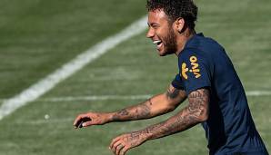 Neymar und Brasilien treffen am Sonntag auf die Schweiz.