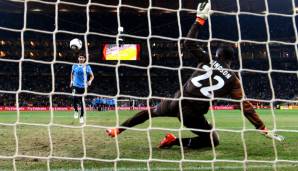 Nicht berücksichtigt sind Teams, die nur eins bestritten haben wie z.B. Uruguay und Ghana im Viertelfinale 2010. Wir erinnern uns an Suarez' Handspiel und Abreus Panenka-Elfer.