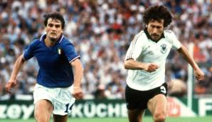 1982 - Deutschland - Italien (1:3): Paul Breitner.
