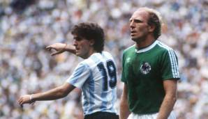 1986 - Deutschland - Argentinien (2:3): Dieter Hoeneß.