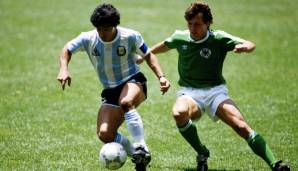 1986 - Deutschland - Argentinien (2:3): Lothar Matthäus.