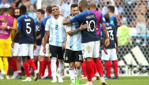 Der kommende Superstar und der gefallene Held - Kylian Mbappe hat Lionel Messis Traum von einem ersten WM-Titel zerplatzen lassen. Das schlug sich auch im Zeugnis nieder. Die Noten und die Einzelkritik zum Achtelfinale zwischen Frankreich und Argentinien.